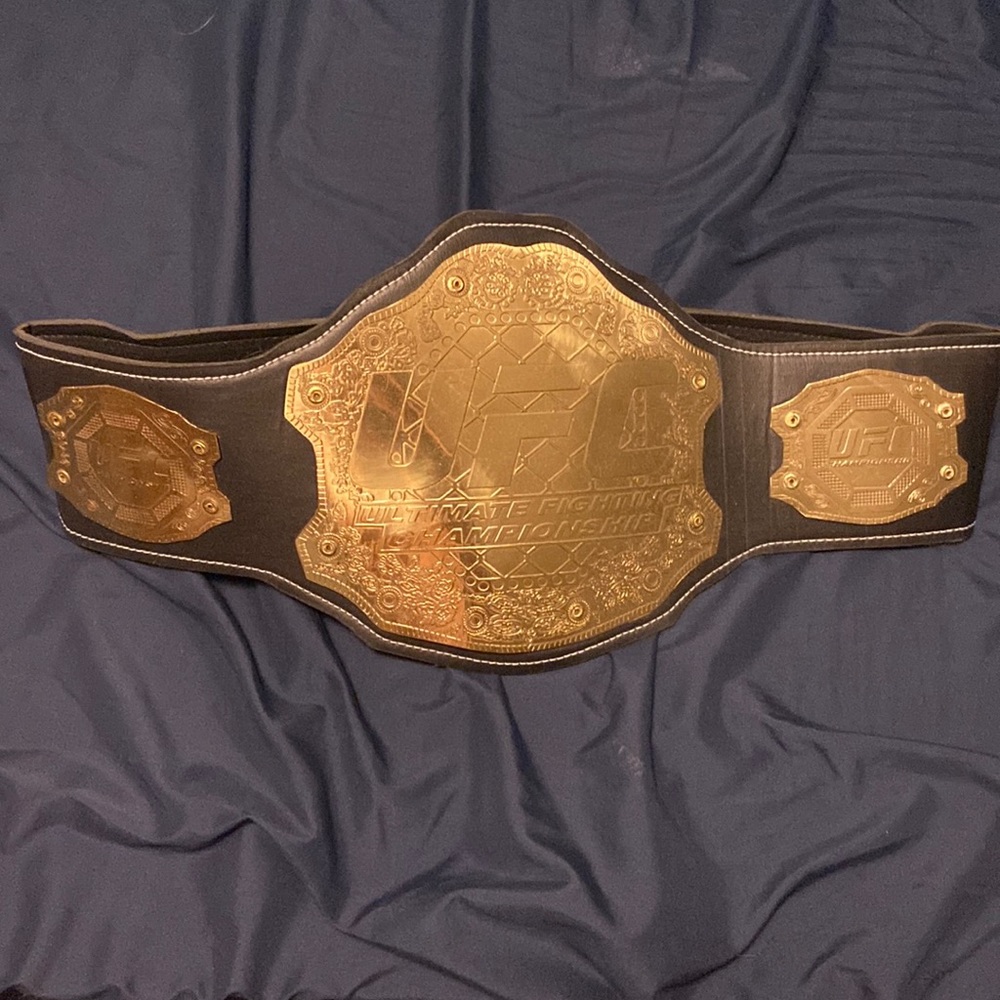 Miesha Tate Autographed Full-Size Replica UFC Women’s World Championship Belt